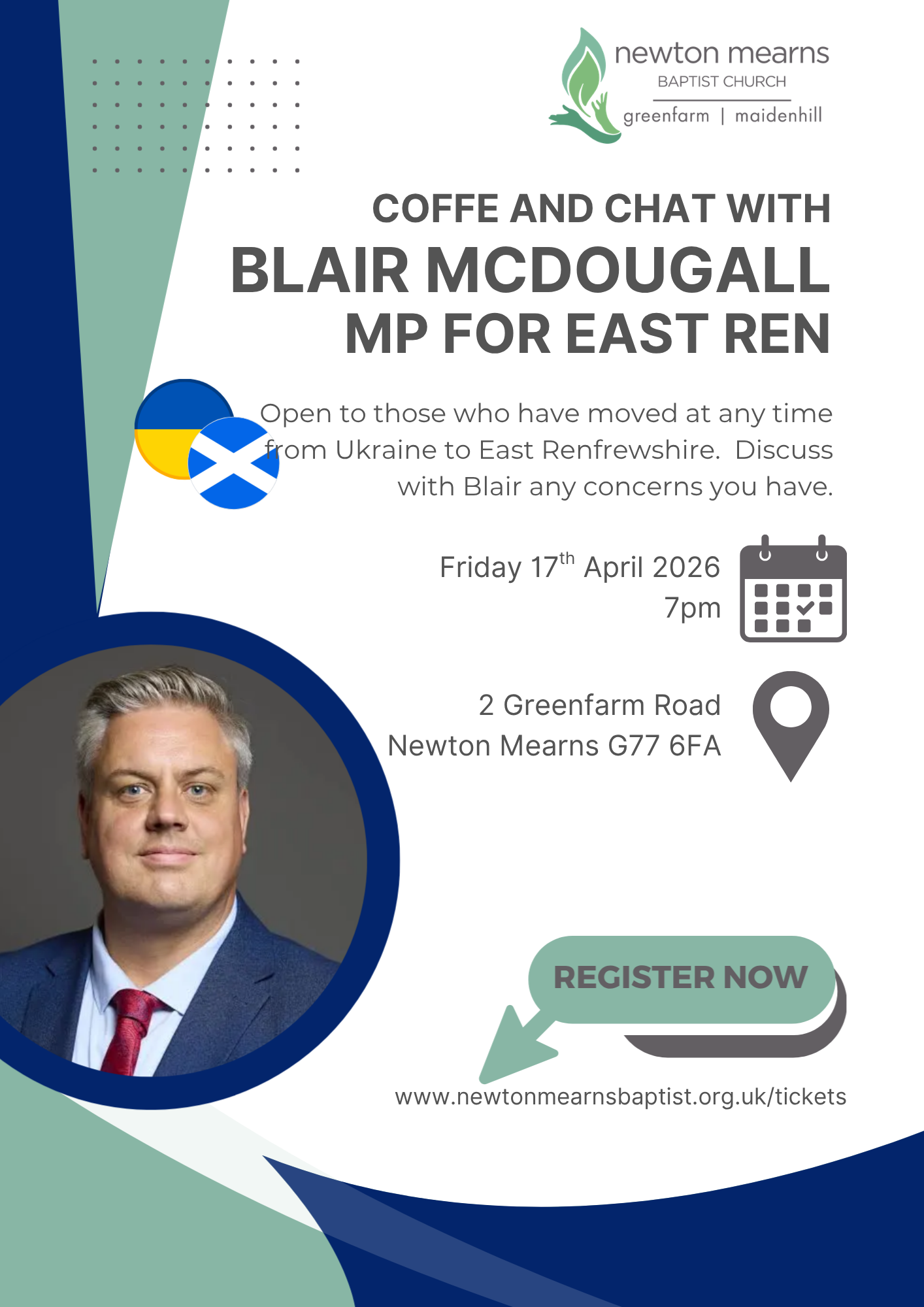 meeting with Blair McDougall