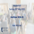 Sunday 25th May 2025