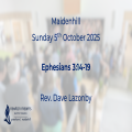 Sunday 5th October 2025
