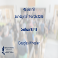 Sunday 15th March 2026